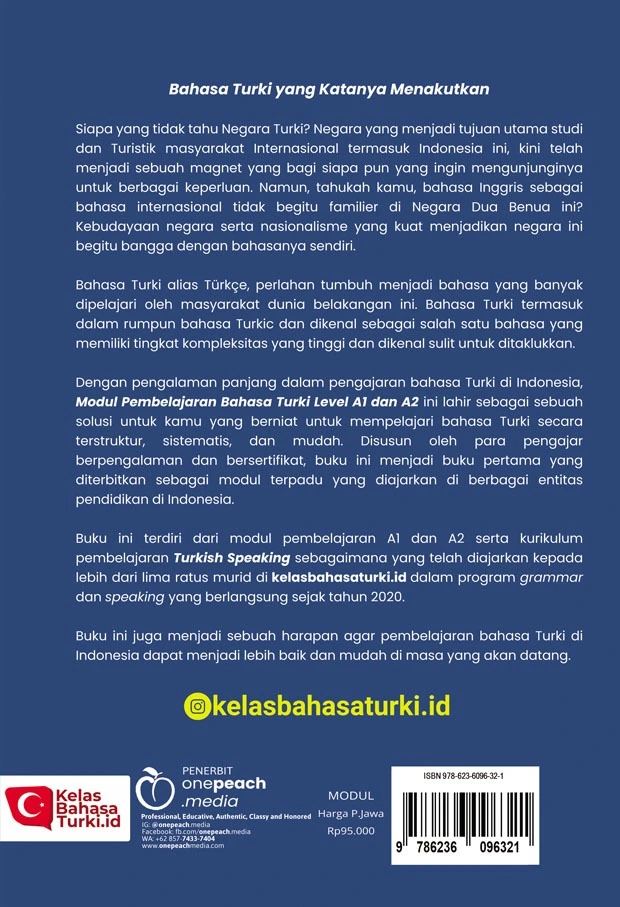 bahasa turki dasar cover belakang