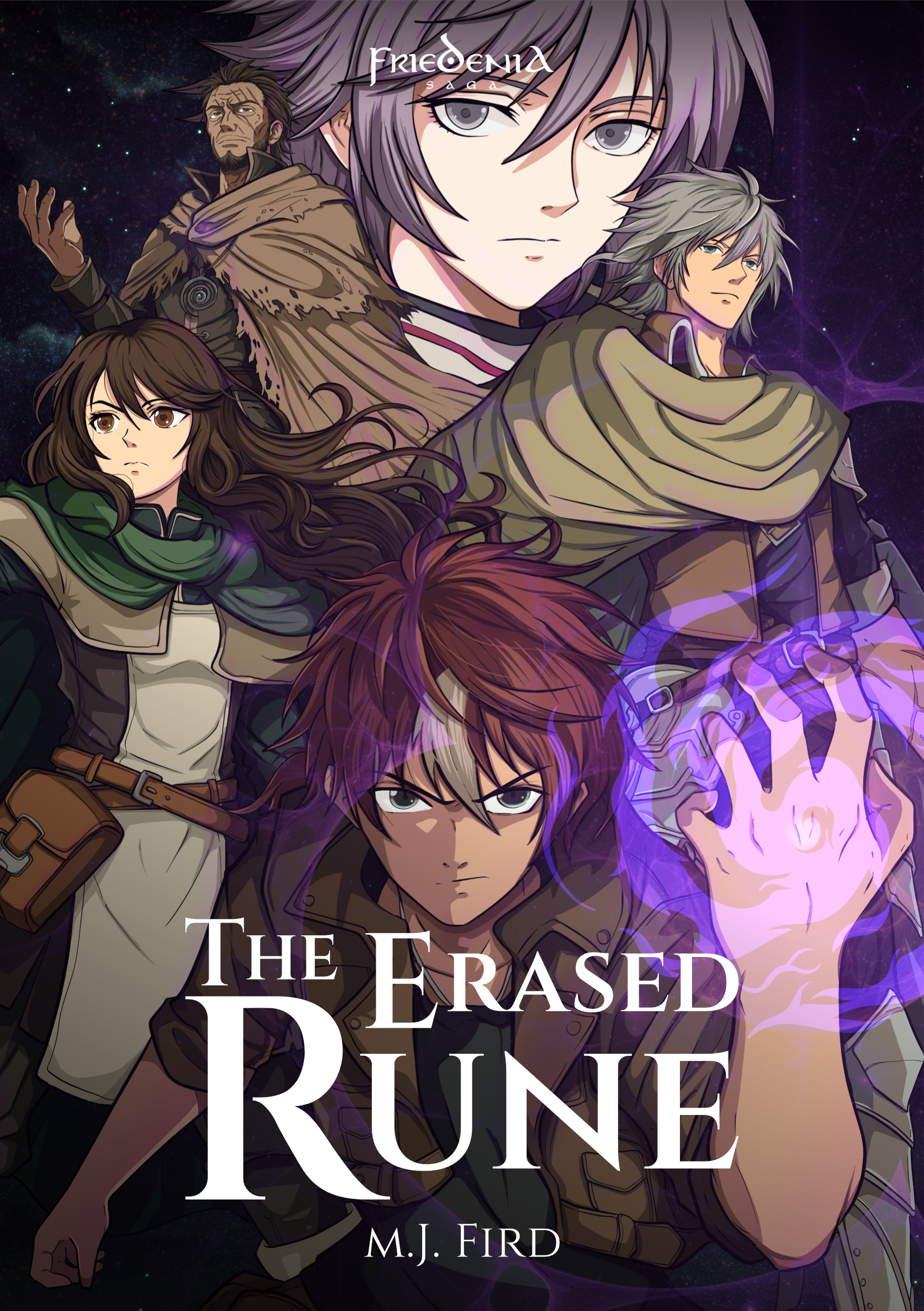 Friedenie Saga: The Erased Rune - M.J. Fird